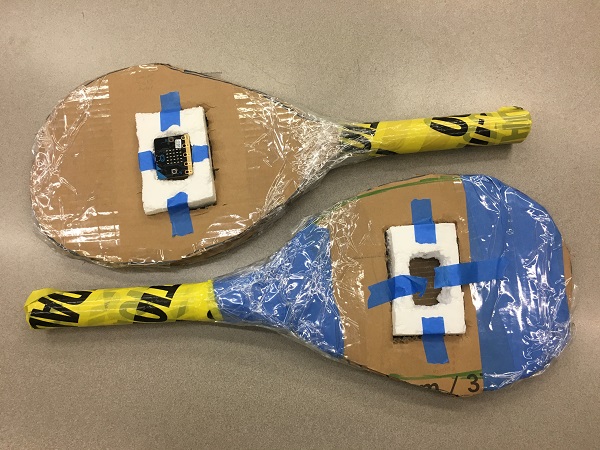 Radio tennis racquets